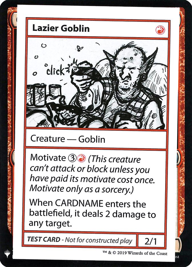 Lazier Goblin [Mystery Booster Playtest Cards] | Empire Gaming NC