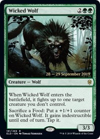 Wicked Wolf [Throne of Eldraine Promos] | Empire Gaming NC