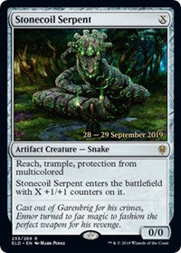 Stonecoil Serpent [Throne of Eldraine Promos] | Empire Gaming NC