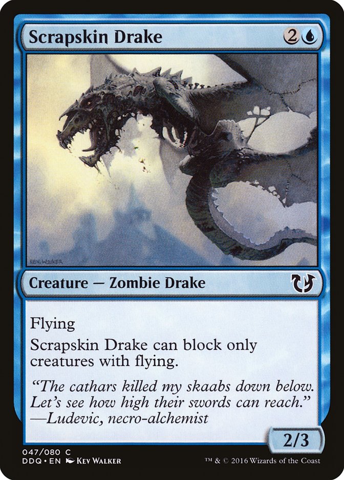 Scrapskin Drake [Duel Decks: Blessed vs. Cursed] | Empire Gaming NC