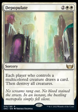 Depopulate (Promo Pack) [Streets of New Capenna Promos] | Empire Gaming NC