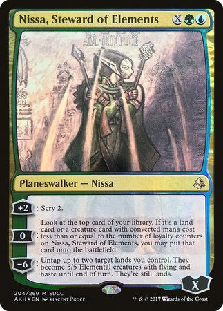 Nissa, Steward of Elements (SDCC 2017 EXCLUSIVE) [San Diego Comic-Con 2017] | Empire Gaming NC