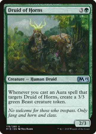 Druid of Horns [Core Set 2019] | Empire Gaming NC