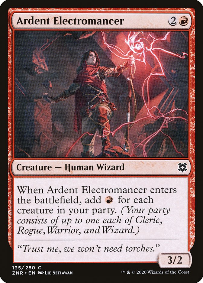 Ardent Electromancer [Zendikar Rising] | Empire Gaming NC