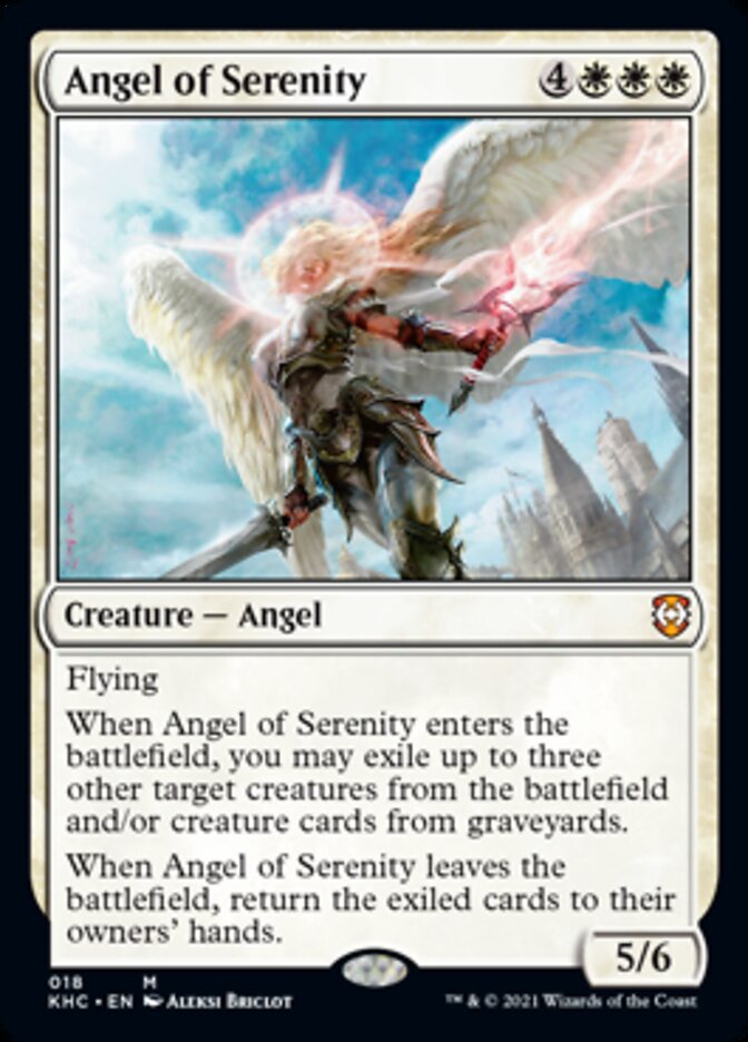 Angel of Serenity [Kaldheim Commander] | Empire Gaming NC