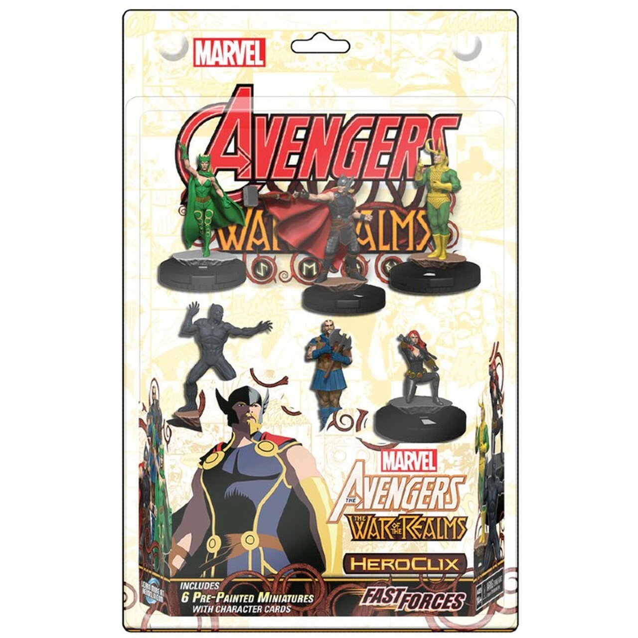 Marvel Heroclix: AVENGERS WAR of The REALMS FAST FORCES | Empire Gaming NC
