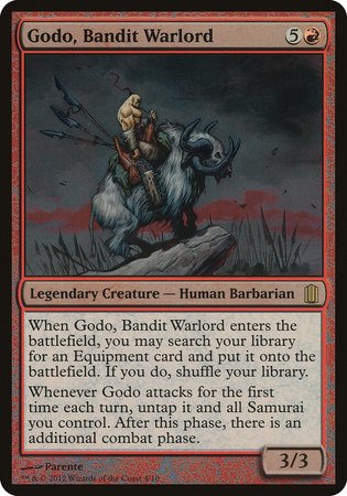 Godo, Bandit Warlord (Commander's Arsenal) [Commander's Arsenal Oversized] | Empire Gaming NC