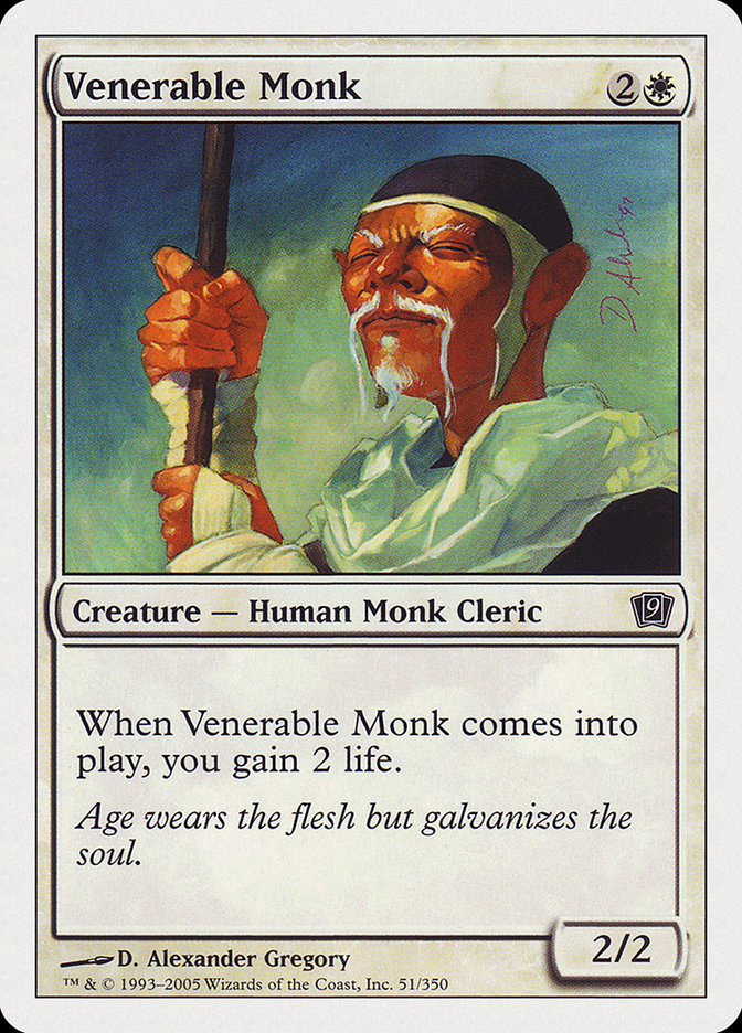 Venerable Monk [Ninth Edition] | Empire Gaming NC