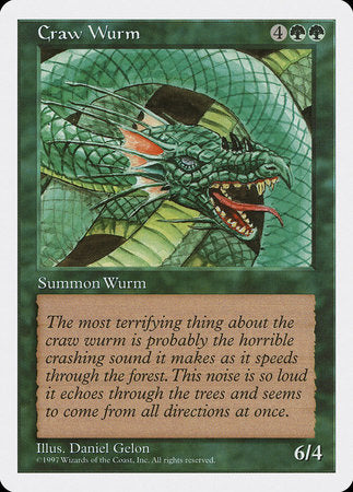 Craw Wurm [Fifth Edition] | Empire Gaming NC