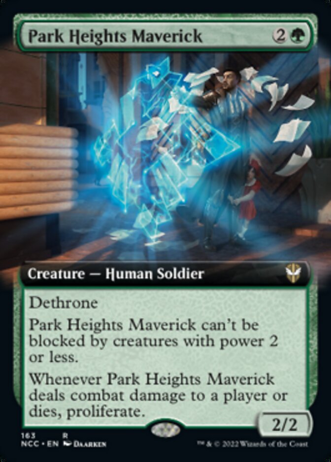 Park Heights Maverick (Extended Art) [Streets of New Capenna Commander] | Empire Gaming NC