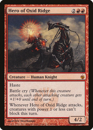 Hero of Oxid Ridge [Mirrodin Besieged] | Empire Gaming NC