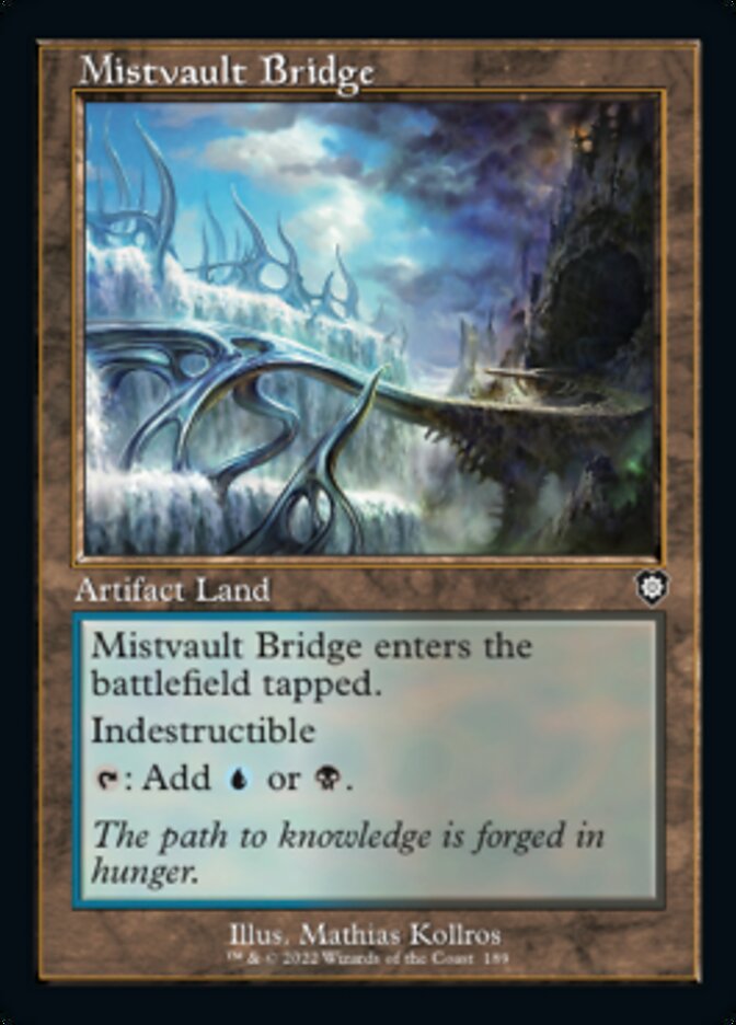 Mistvault Bridge (Retro) [The Brothers' War Commander] | Empire Gaming NC