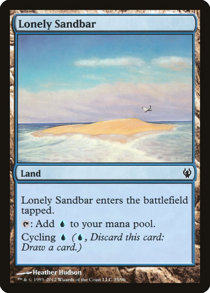 Lonely Sandbar [Duel Decks: Izzet vs. Golgari] | Empire Gaming NC