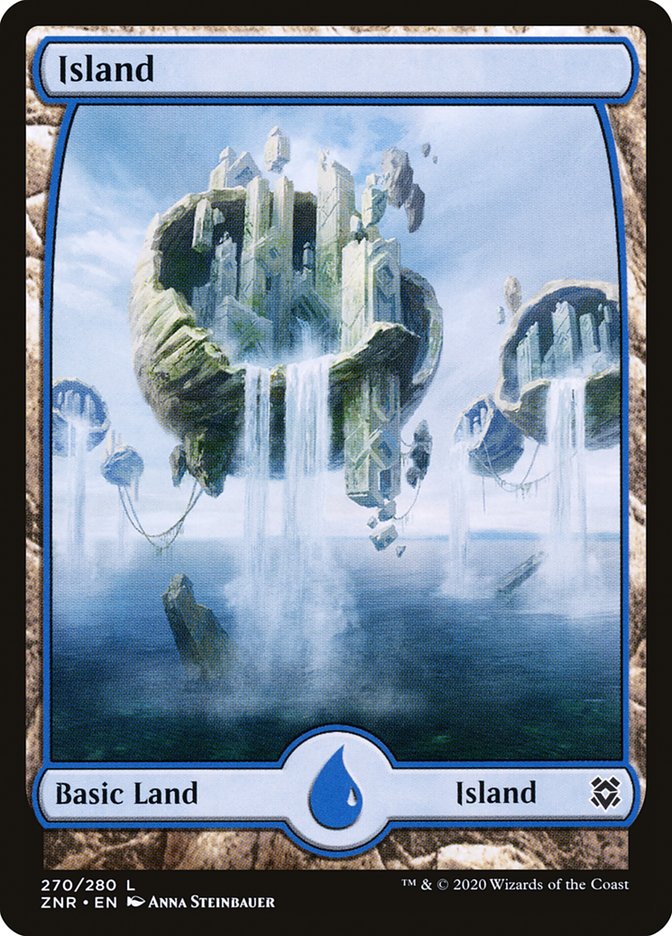 Island (270) [Zendikar Rising] | Empire Gaming NC