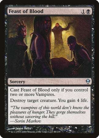 Feast of Blood [Zendikar] | Empire Gaming NC