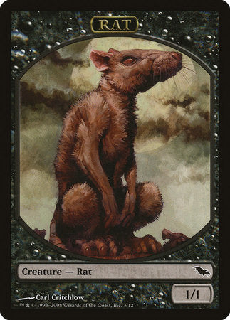 Rat Token [Shadowmoor Tokens] | Empire Gaming NC