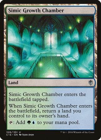 Simic Growth Chamber [Commander 2016] | Empire Gaming NC