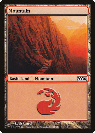 Mountain (244) [Magic 2012] | Empire Gaming NC