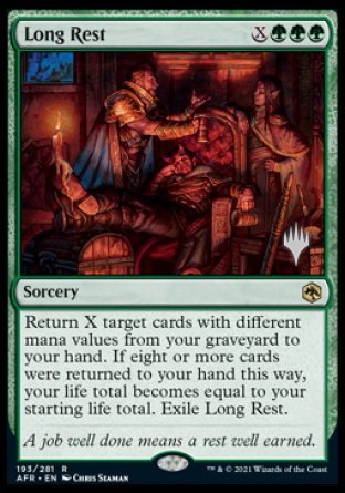 Long Rest (Promo Pack) [Dungeons & Dragons: Adventures in the Forgotten Realms Promos] | Empire Gaming NC