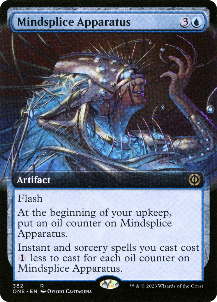 Mindsplice Apparatus (Extended Art) [Phyrexia: All Will Be One] | Empire Gaming NC