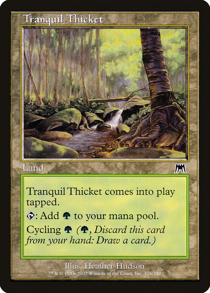 Tranquil Thicket [Onslaught] | Empire Gaming NC