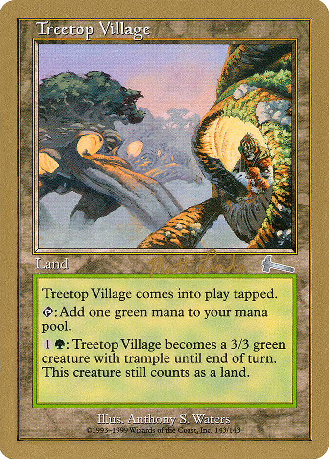 Treetop Village (Matt Linde) [World Championship Decks 1999] | Empire Gaming NC