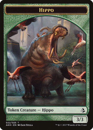 Hippo Token [Amonkhet Tokens] | Empire Gaming NC