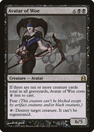 Avatar of Woe [Commander 2011] | Empire Gaming NC