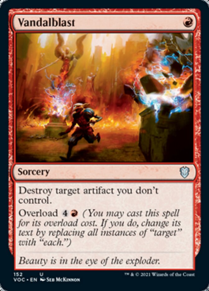 Vandalblast [Innistrad: Crimson Vow Commander] | Empire Gaming NC