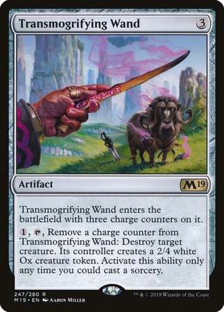 Transmogrifying Wand [Core Set 2019] | Empire Gaming NC