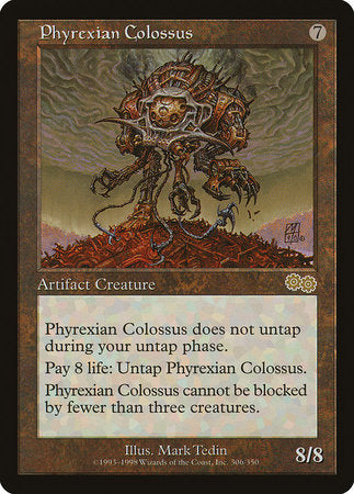 Phyrexian Colossus [Urza's Saga] | Empire Gaming NC