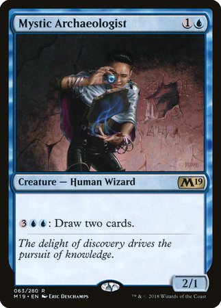 Mystic Archaeologist [Core Set 2019] | Empire Gaming NC