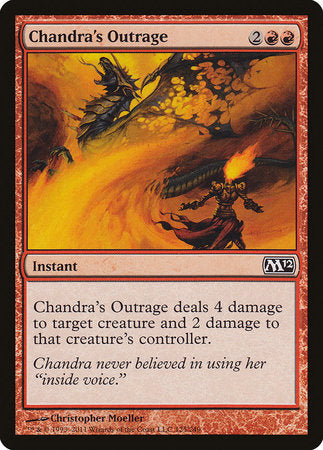 Chandra's Outrage [Magic 2012] | Empire Gaming NC