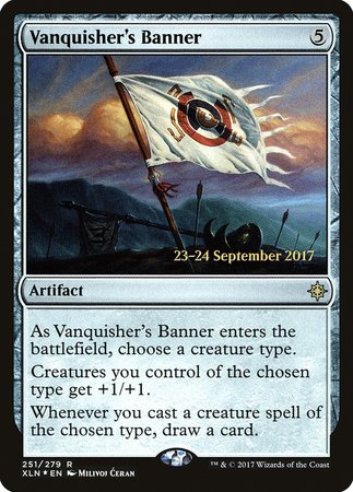 Vanquisher's Banner [Ixalan Promos] | Empire Gaming NC