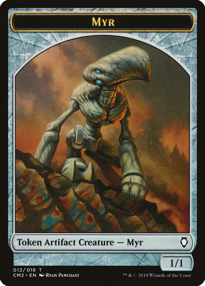 Myr Token [Commander Anthology Volume II Tokens] | Empire Gaming NC