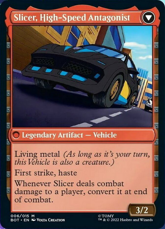 Slicer, Hired Muscle // Slicer, High-Speed Antagonist [Universes Beyond: Transformers] | Empire Gaming NC