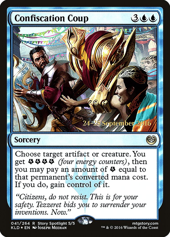 Confiscation Coup [Kaladesh Promos] | Empire Gaming NC