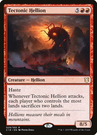 Tectonic Hellion [Commander 2019] | Empire Gaming NC