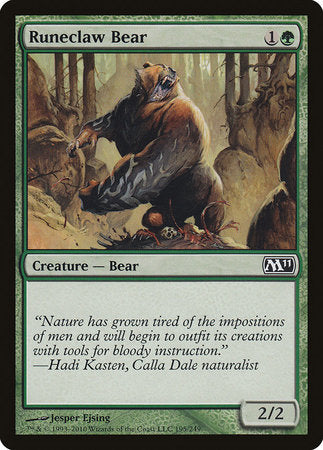 Runeclaw Bear [Magic 2011] | Empire Gaming NC