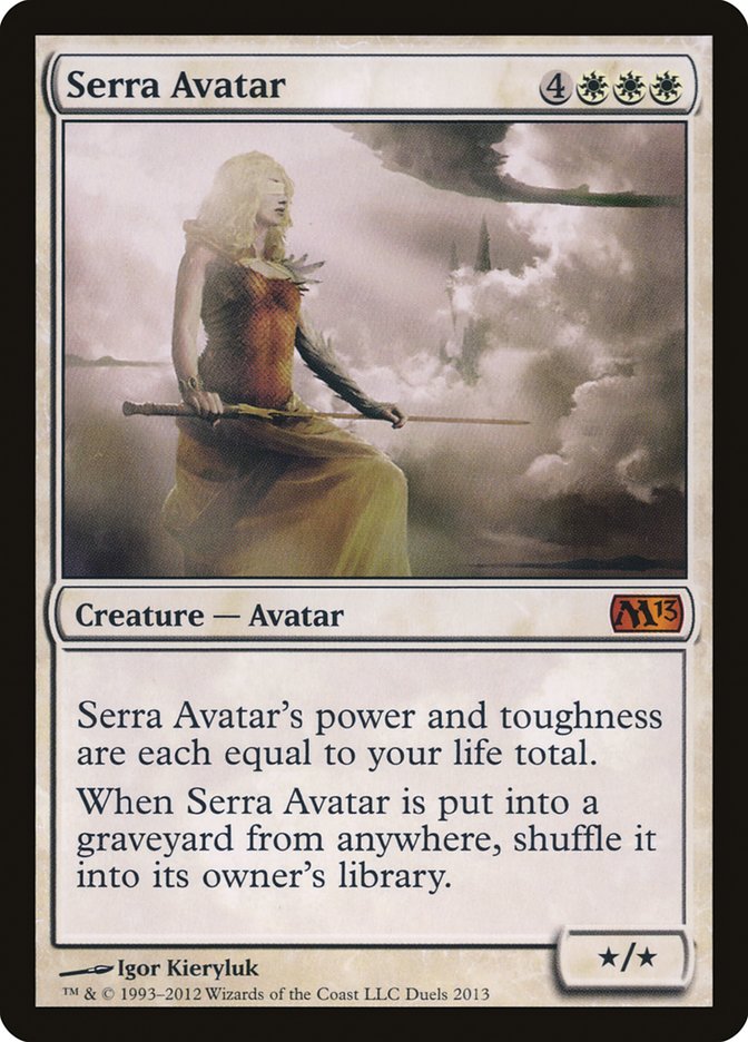 Serra Avatar [Duels of the Planeswalkers 2012 Promos ] | Empire Gaming NC