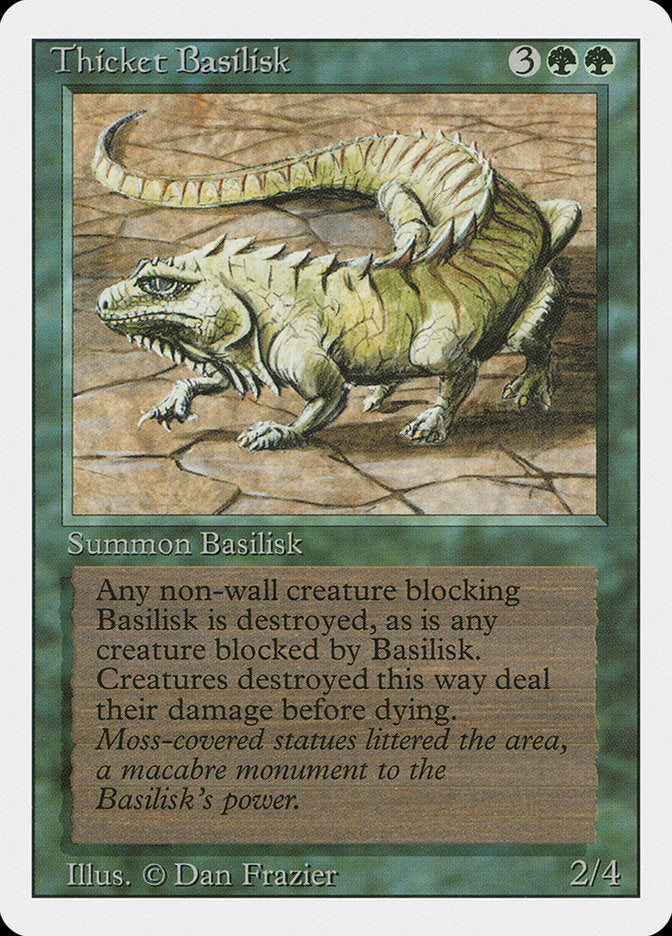 Thicket Basilisk [Revised Edition] | Empire Gaming NC