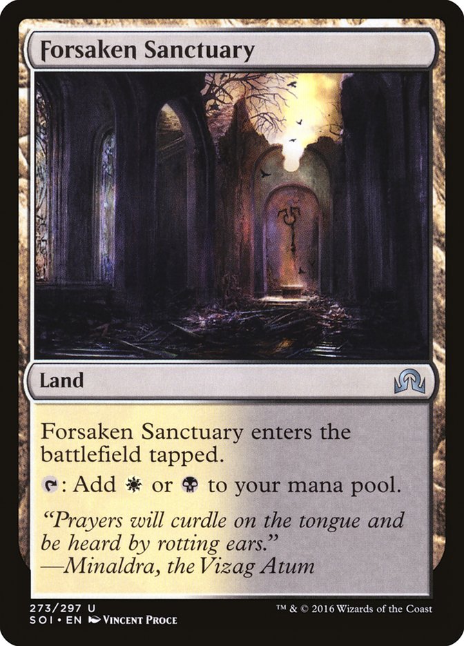 Forsaken Sanctuary [Shadows over Innistrad] | Empire Gaming NC