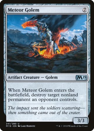 Meteor Golem [Core Set 2019] | Empire Gaming NC