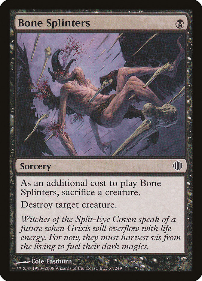 Bone Splinters [Shards of Alara] | Empire Gaming NC