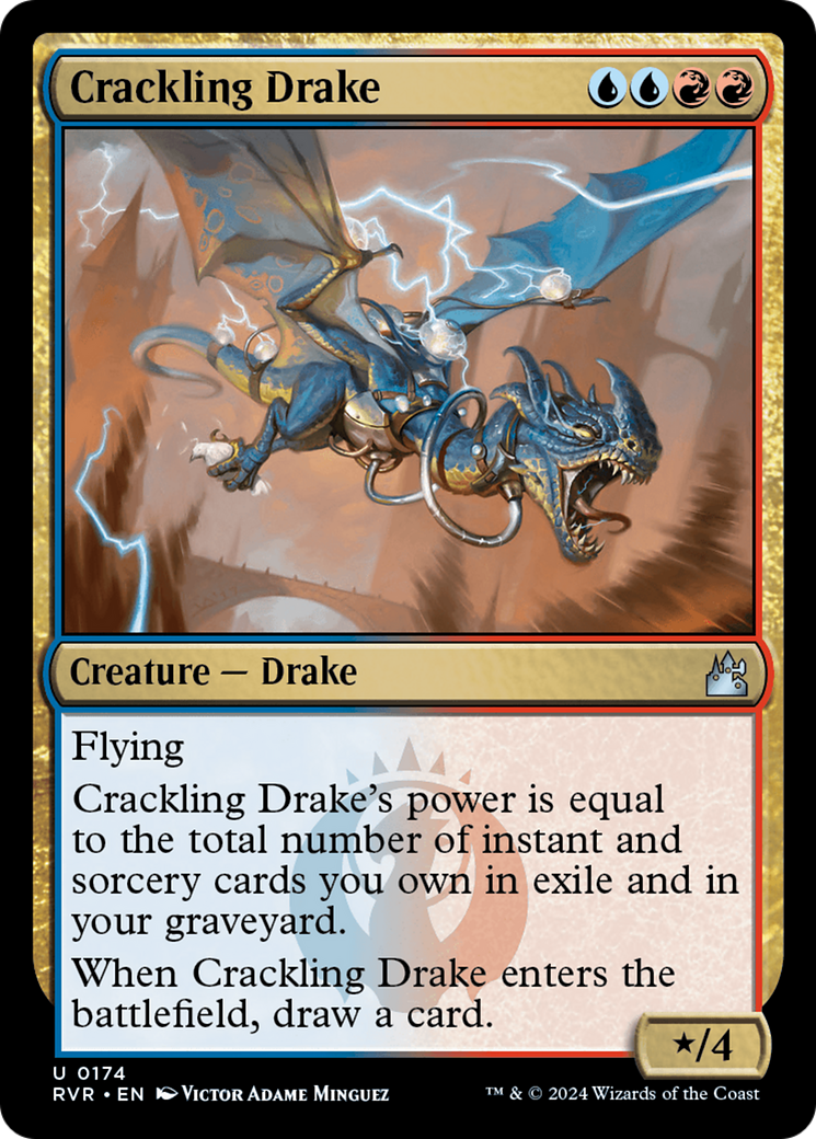 Crackling Drake [Ravnica Remastered] | Empire Gaming NC