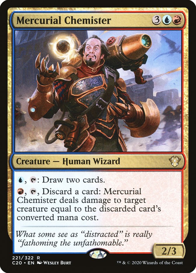 Mercurial Chemister [Commander 2020] | Empire Gaming NC