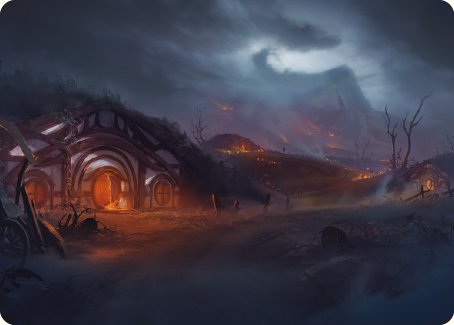 Field of Ruin Art Card [The Lord of the Rings: Tales of Middle-earth Art Series] | Empire Gaming NC