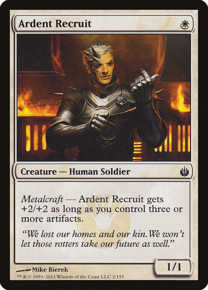 Ardent Recruit [Mirrodin Besieged] | Empire Gaming NC