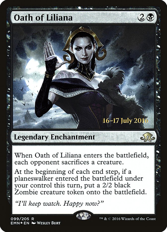 Oath of Liliana [Eldritch Moon Promos] | Empire Gaming NC