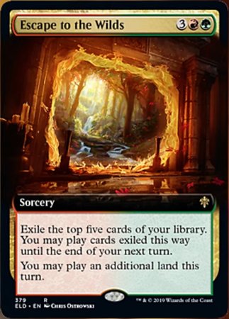 Escape to the Wilds (Extended Art) [Throne of Eldraine] | Empire Gaming NC